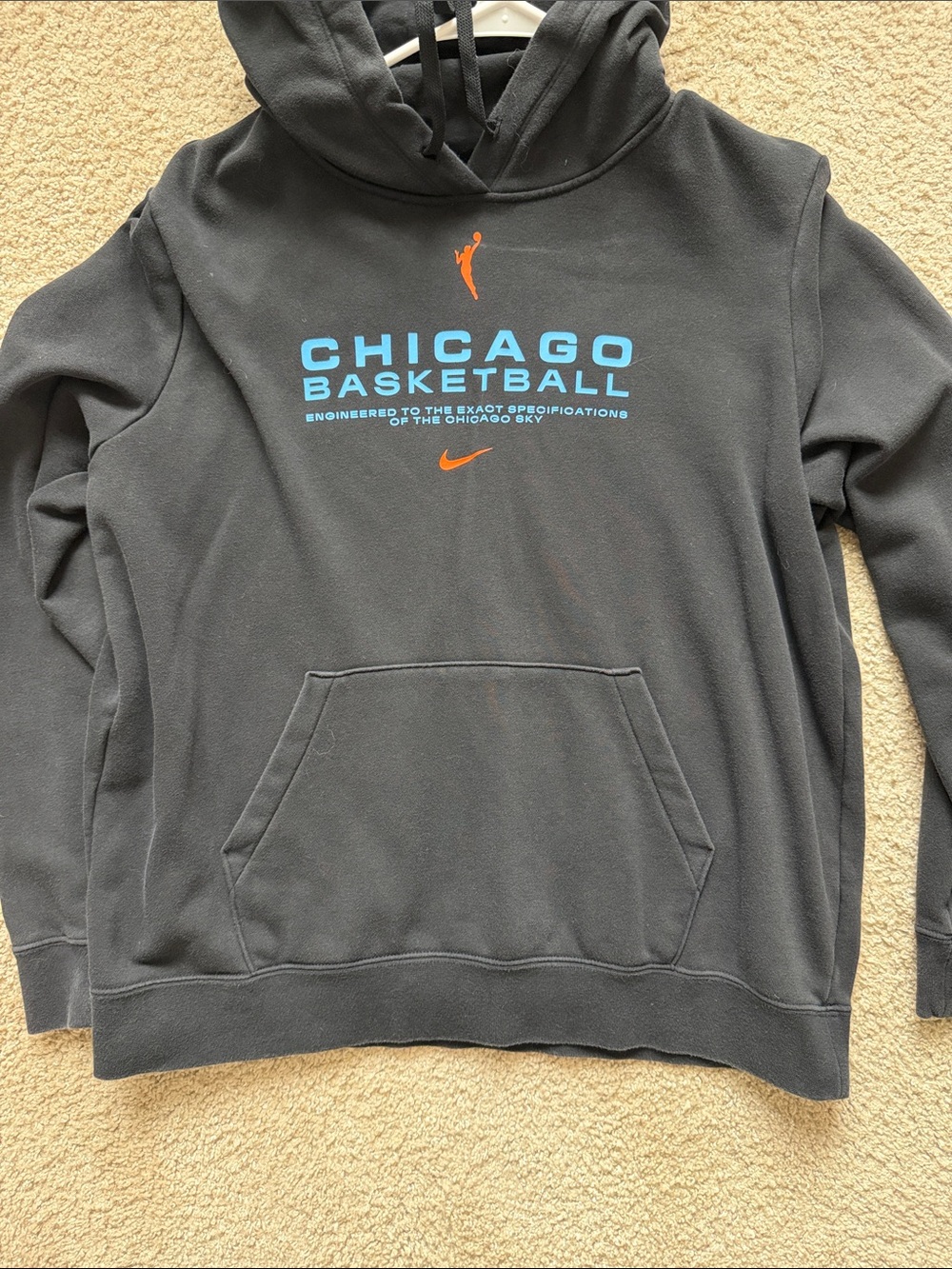 Nike Chicago Basketball Men's Black Hoodie